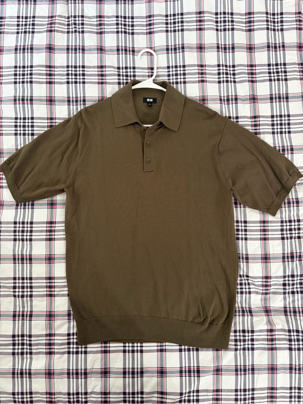 Uniqlo Olive Green Short Sleeve Polo